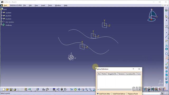 САПР CATIA. Создание многосекционных поверхностей. Команда Multi-Sections Surface. Пример 3. смотреть онлайн