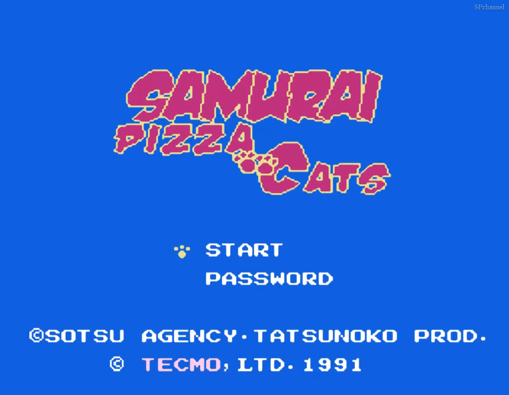 Samurai Pizza Cats / Ninja Cat / Dendy / прохождение игры смотреть онлайн