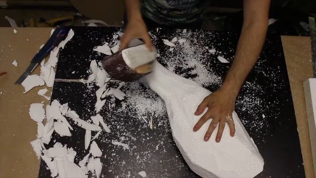 Изготовление муляжей из пенопласта