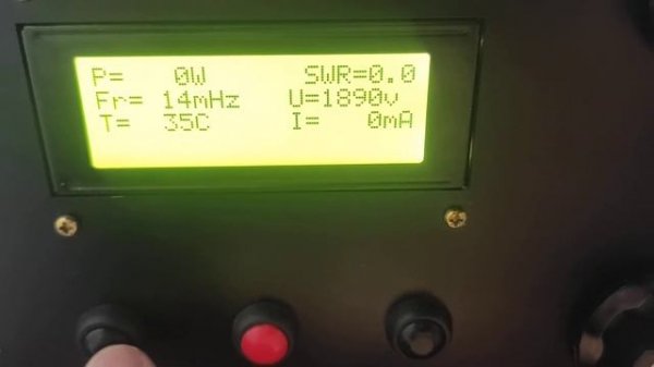 Первые вкл усилителя на двух ги 7б