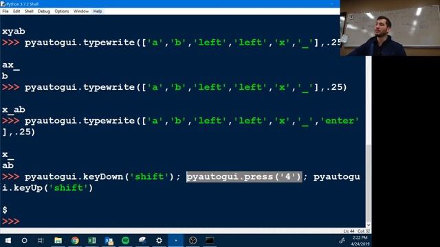 Pyautogui Typewrite PT 2 смотреть онлайн
