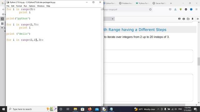 for in loop in python lecture 7 | Python tutorial | Afaan oromo смотреть онлайн