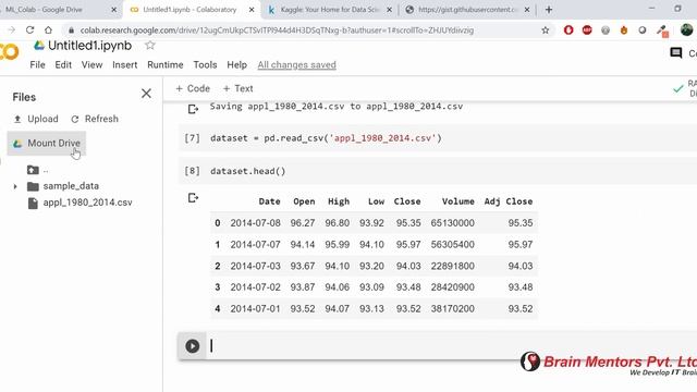 Introduction to Google Colab | How to Use Google Colab | Google Colab Tutorial | Brain Mentors смотреть онлайн