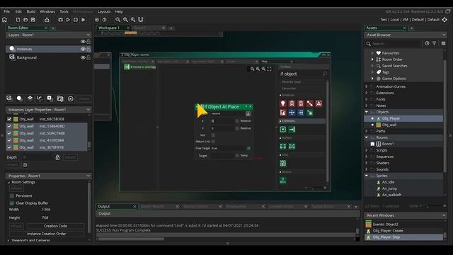 Double Jump in Game Maker Drag and Drop - Acreates смотреть онлайн