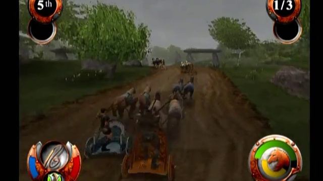 Ben Hur: Blood of Braves ... (PS2) Gameplay смотреть онлайн