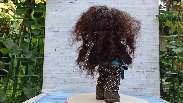 Интерьерная кукла-мальчик-рокер/Kuk_Lana смотреть онлайн