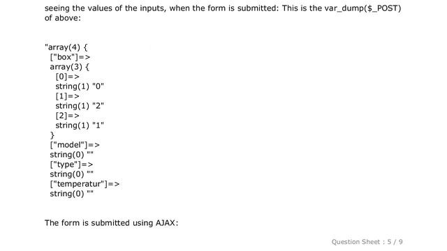 HTML : php/jQuery - formvalidation, get value of dynamically added inputs смотреть онлайн