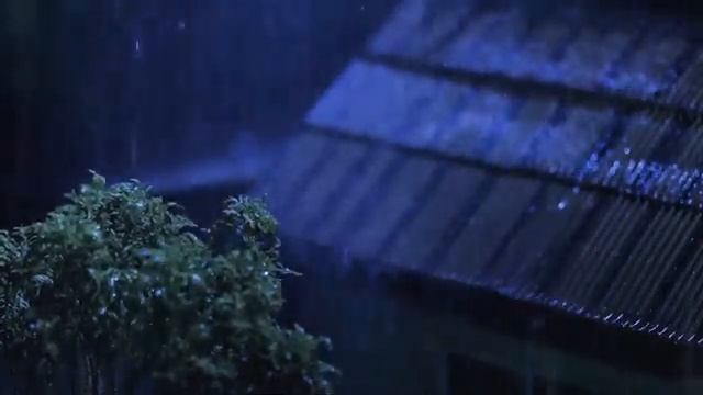 ? Rain And Thunder Sounds 24/7 - Dark Screen | Thunderstorm For Sleeping - Pure Relaxing Vibes