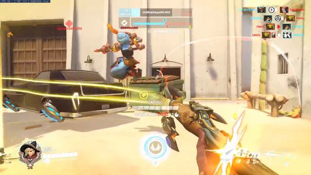 Overwatch. Обожаю такие моменты!(нет) смотреть онлайн