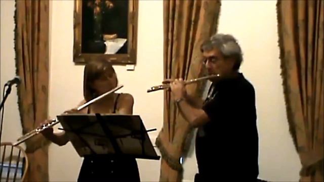 Leopold Mozart, "Bourlesq," from the Toy Symphony, Flute Duet смотреть онлайн