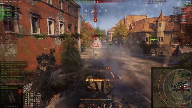 World of Tanks KV-2 5005 DMG 2126 EXP 9 frags - Siegfried Line смотреть онлайн