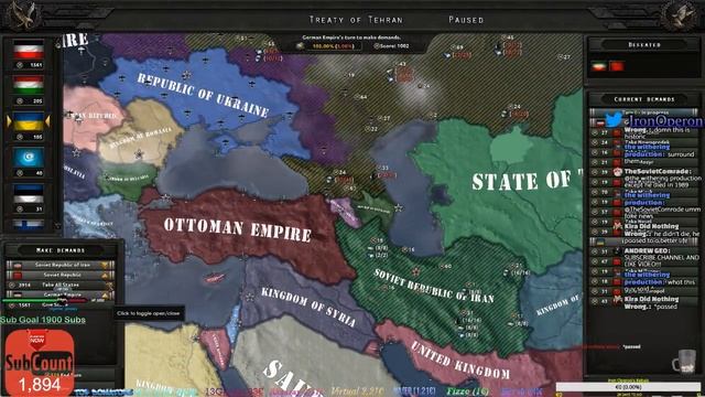 Ante Rebellum Mod Checking a NEW Mod out! Hearts of iron 4 HOI4 смотреть онлайн