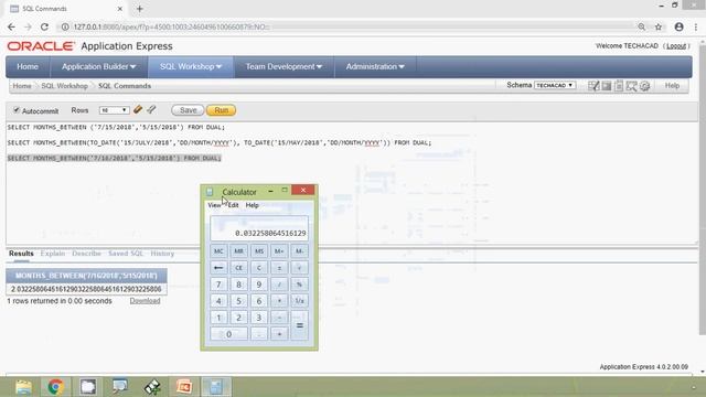 Oracle Tutorial - Date Functions MONTHS_BETWEEN | ADD_MONTHS смотреть онлайн