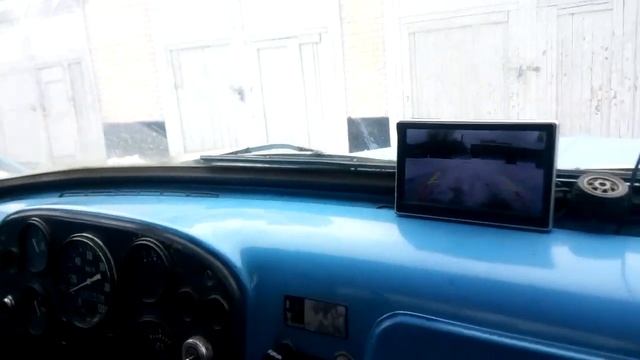 Камера заднего вида вместо зеркала Учебный ГАЗ-53 смотреть онлайн