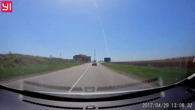 Пробил колесо перед БП на съезде на Бердянск смотреть онлайн