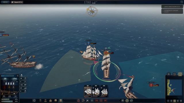 2 FIRE Ships +1 MASSIVE Spanish GALLEON FORTRESS | Ultimate Admiral Age Of Sail British Campaign P. смотреть онлайн