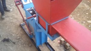 Самодельный станок пресс кирпича.