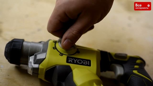 Обзор перфоратора Ryobi R18SDS-0 смотреть онлайн