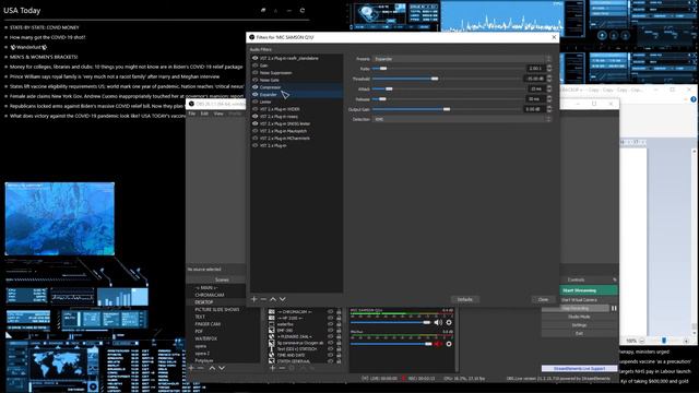 Samson Q1U microphone settings for OBS VST's sound FX 2021 03 11 14 29 смотреть онлайн