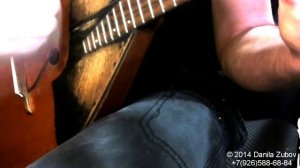 Пьезо звукосниматель для балалайки (пьезодатчик)