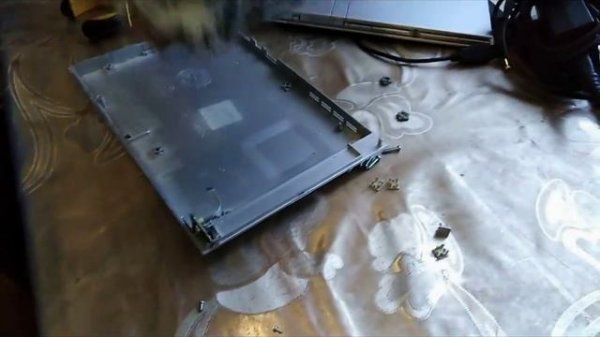 РАЗБОР PS2 SLIM SILVER PLAYSTATION 2 ЧИСТКА ОТ ПЫЛИ