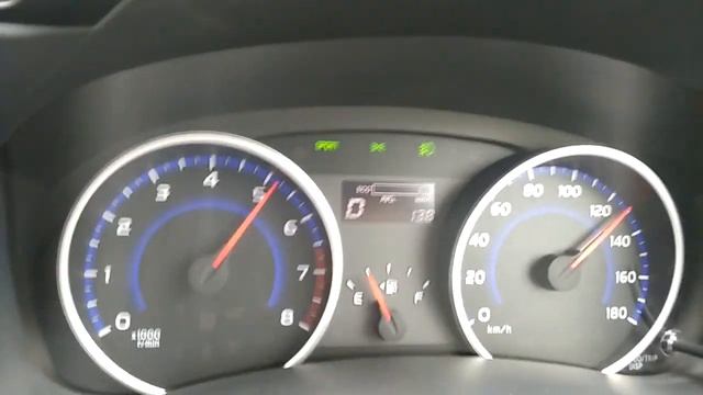 Разгон Тойота Виш 2014 г.в. рестайлинг. Toyota Vish. Скорость.