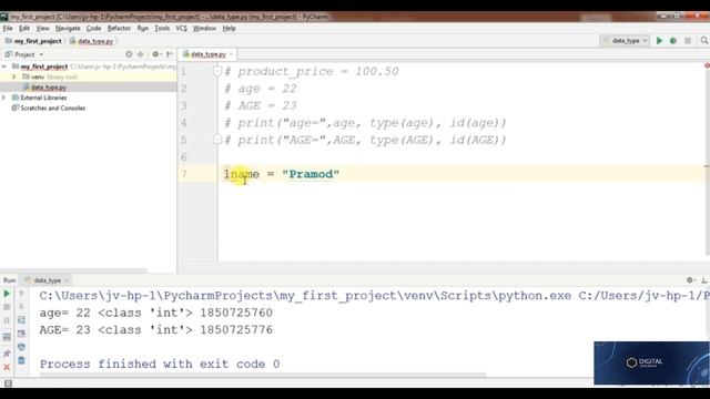 Lecture 06 ( How to Name a Variable ) || Python Programming Step-by-Step Tutorial смотреть онлайн