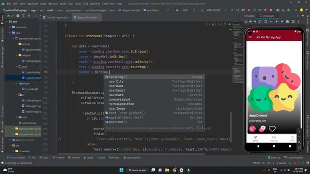 Filter data from firebase database in android studio. Dating app in android studio смотреть онлайн