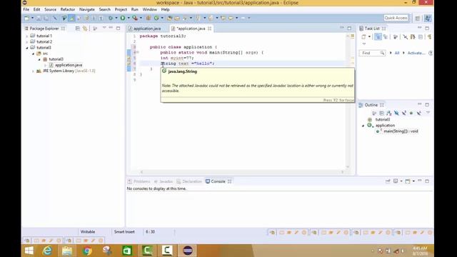 Learn java for complete beginners Part 5(String,understanding classes and objects) смотреть онлайн