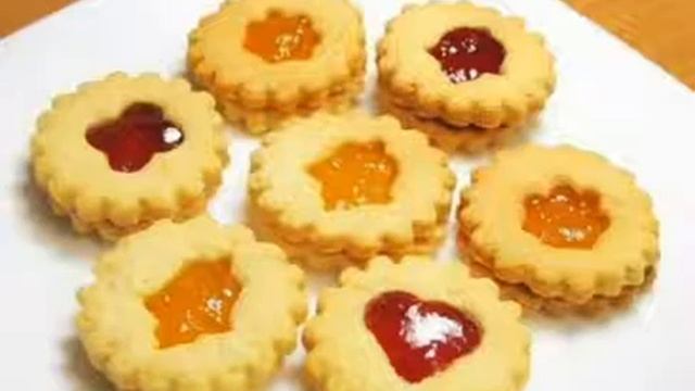 Печенье с джемом РЕЦЕПТ ПРИГОТУВАННЯ В ОПИСАХ смотреть онлайн