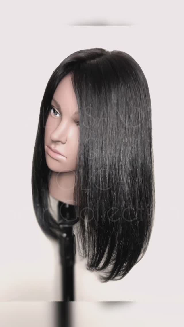 Теменная НАКЛАДКА - на шёлке (с имитацией кожи головы) #натуральнаянакладка #теменнаянакладка смотреть онлайн