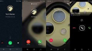 WhatsApp, Signal, Telegram, Viber Incoming Call. Android 12, One UI 4.1, Samsung Galaxy S22