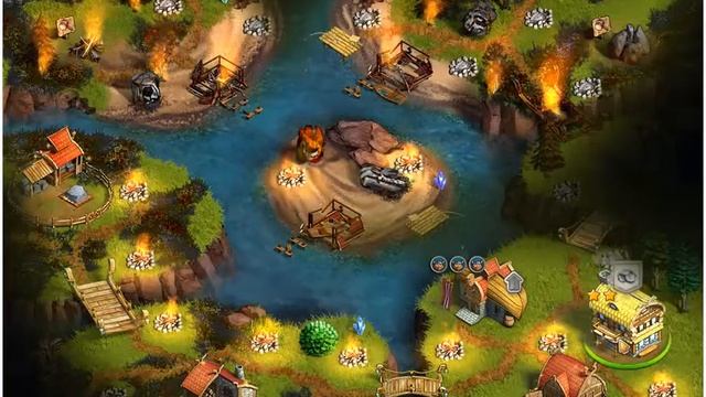 Viking Saga 2 New World Game Strategy Level 30 смотреть онлайн
