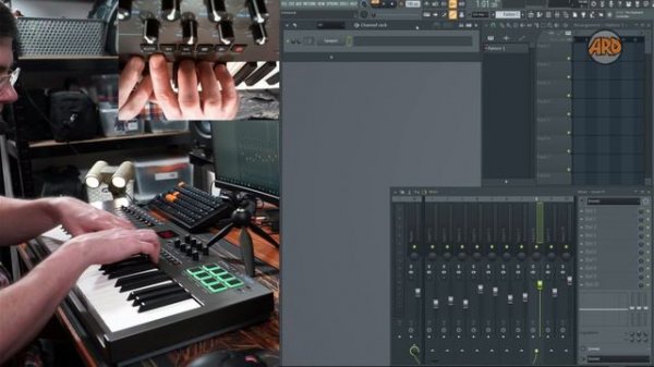 Midi controller Nektar Impact LX+ series vs Akai MPK2xx + Fruity Loops 20 Setup and Workflow.