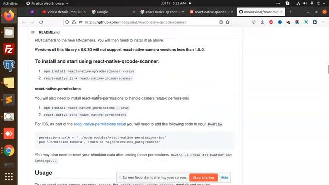 Creating a QR and Barcode Scanner App in React Native | React Native Tutorial смотреть онлайн