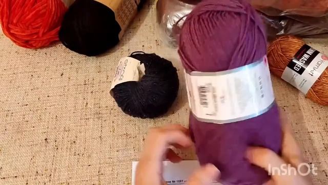 обзор пряжи ПОКУПКИ вяжем носки смотреть онлайн