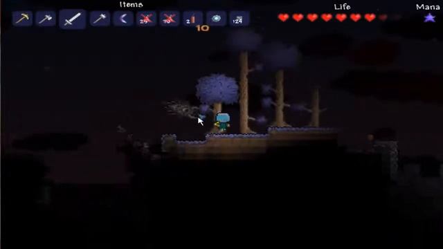 Let's Play Terraria part 6 - a corrupted part смотреть онлайн