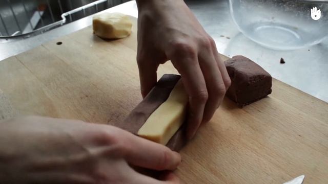 Как приготовить двухцветное печенье смотреть онлайн