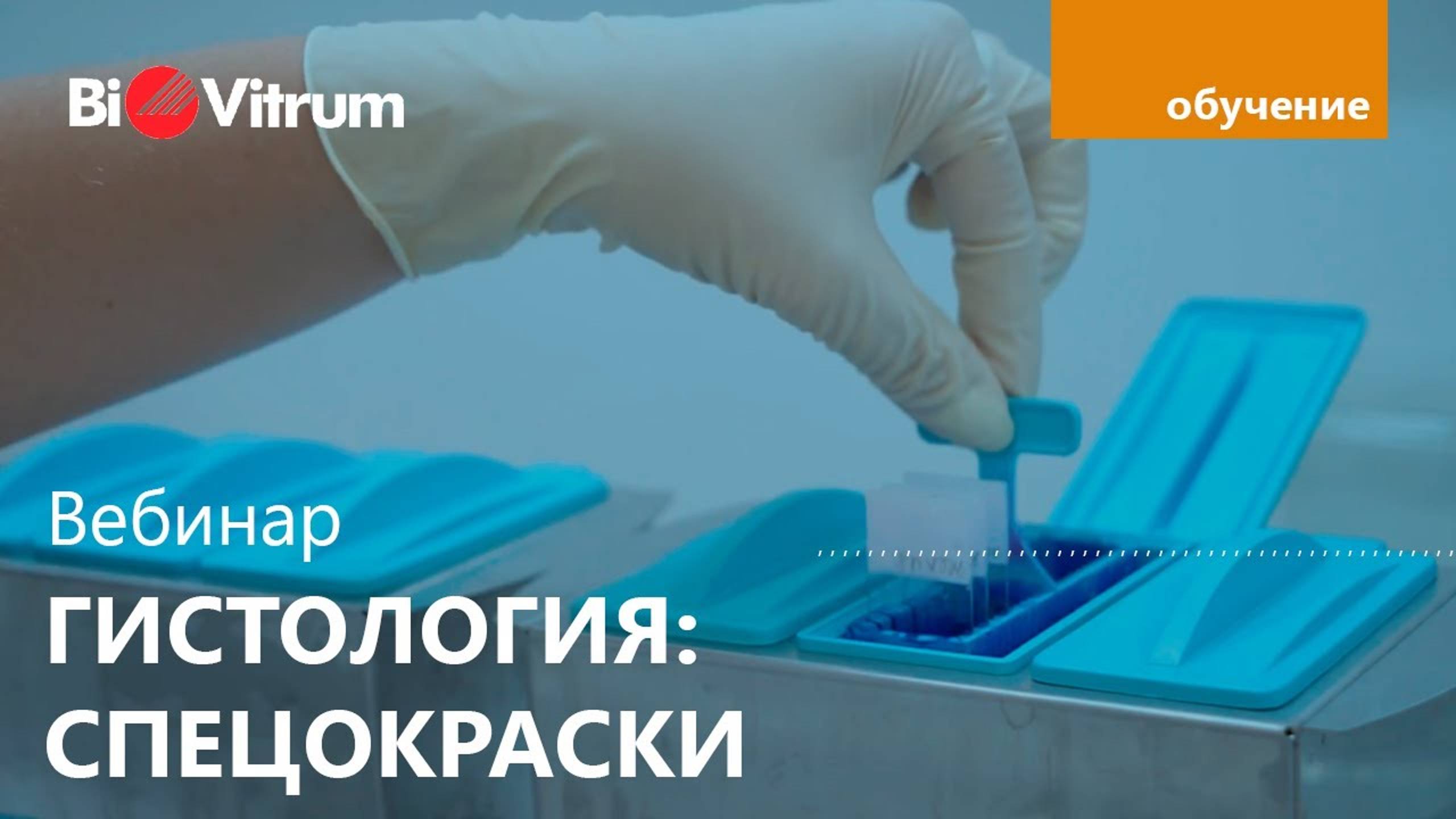 Вебинар по спецокраскам в гистологии