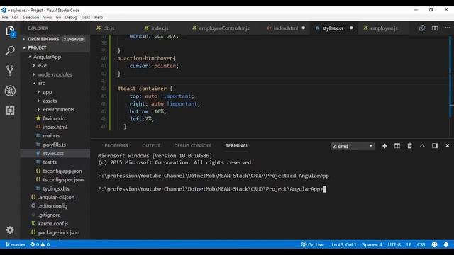 MEAN Stack CRUD Operations - Beginners Tutorial смотреть онлайн