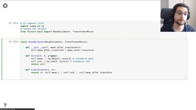 Create Custom Sklearn Estimators (2) смотреть онлайн