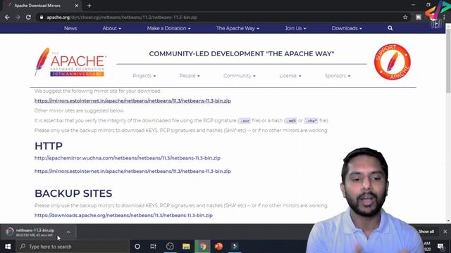 Java Netbeans IDE Installation - In Hindi смотреть онлайн