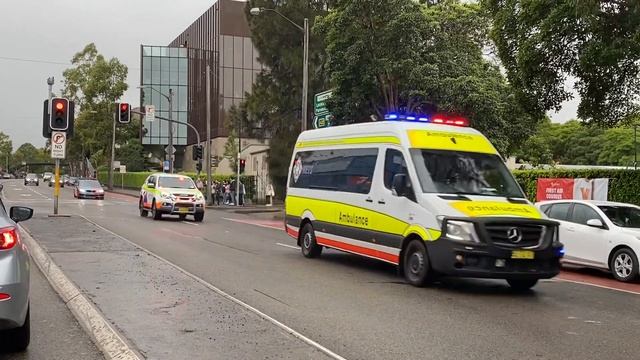 [NETS RESPONSE] NSW Police escort NETS Ambulance with green light corridor смотреть онлайн