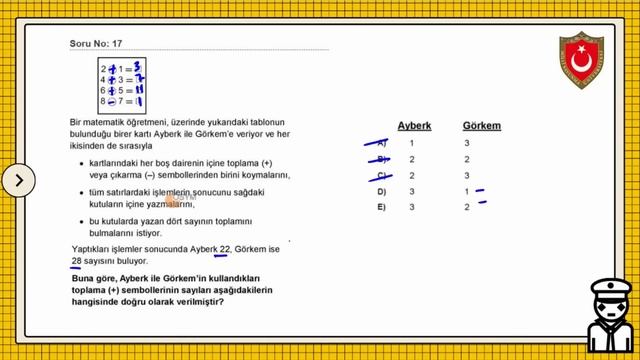 2022 MSÜ MATEMATİK [+PDF] - 2022 MSÜ Matematik Soru Çözümleri