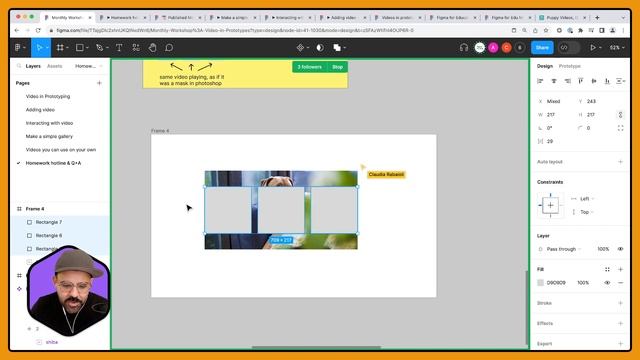 Homework Hotline: Video prototyping in Figma смотреть онлайн