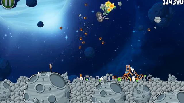 ANGRY BIRDS SPACE-BEAK IMPACT SPECIAL BONUS LEVEL S-21 THREE STAR WALKTHROUGH {NO POWER UPS} смотреть онлайн