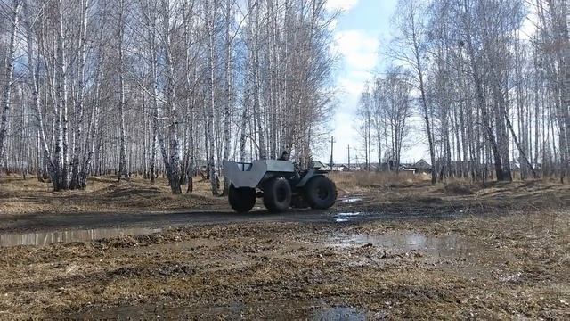 Вездеход на пневматиках Испытываю на прочность. смотреть онлайн