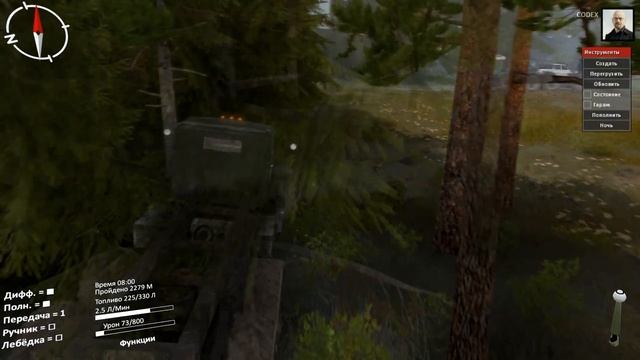 SpinTires 2 сезон 5 испытание Лес ЯАЗ 214 смотреть онлайн