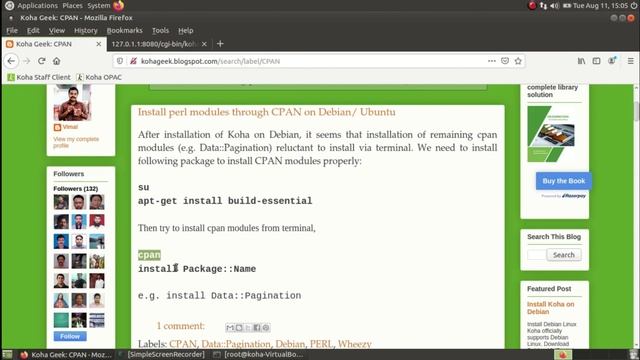 Koha 20.05 upgrading error in CPAN смотреть онлайн
