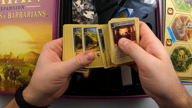 Unboxing // Settlers of Catan : Traders and Barbarians смотреть онлайн